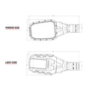 RIGID Industries Reflect Mirror Light - Black (Pair) [64011] - Wholesaler Elite LLC