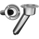 Mate Series Stainless Steel 30 Rod Cup Holder - Drain - Round Top [C1030D] - Wholesaler Elite LLC
