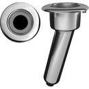 Mate Series Elite Screwless Stainless Steel 15 Rod Cup Holder - Drain - Round Top [C1015DS] - Wholesaler Elite LLC