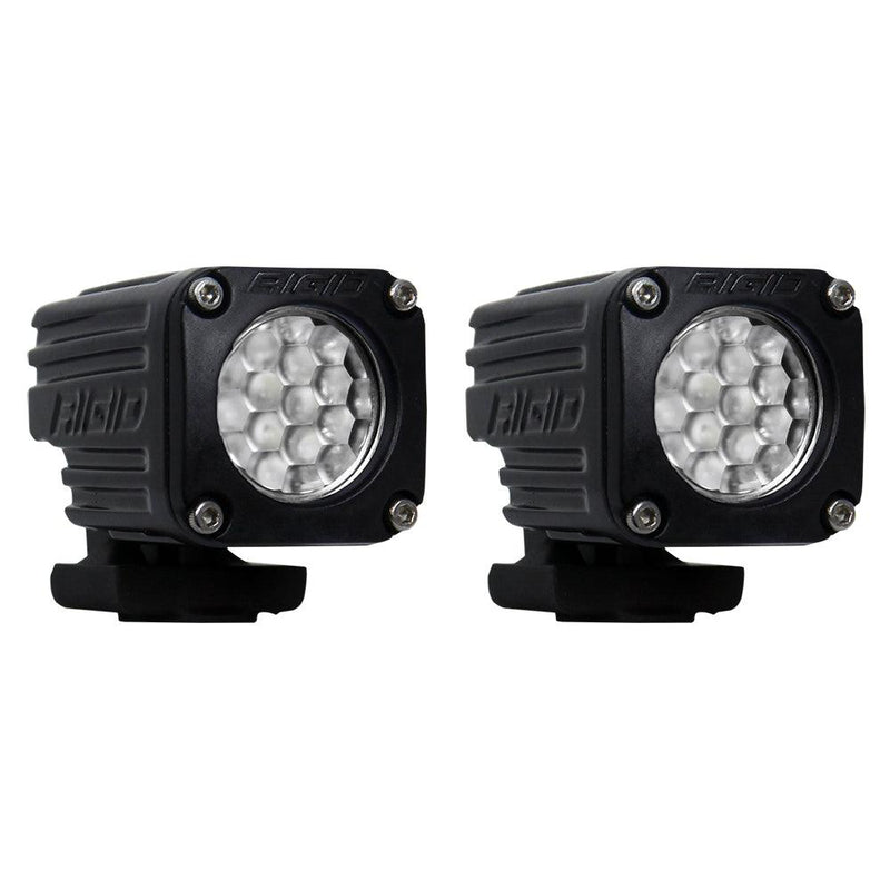RIGID Industries Ignite Surface Mount Diffused - Pair - Black [20541] - Wholesaler Elite LLC