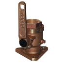 GROCO 1" Bronze Flanged Full Flow Seacock [BV-1000] - Wholesaler Elite LLC