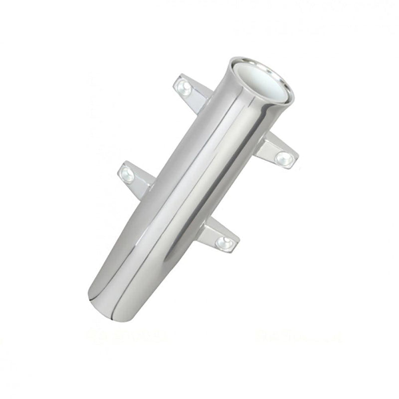 Lees Aluminum Side Mount Rod Holder - Tulip Style - Silver Anodize [RA5000SL] - Wholesaler Elite LLC