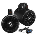 Boss Audio 4" BM40AMPBT Amplified Waketower Speakers - Matte Black - 500W [BM40AMPBT] - Wholesaler Elite LLC
