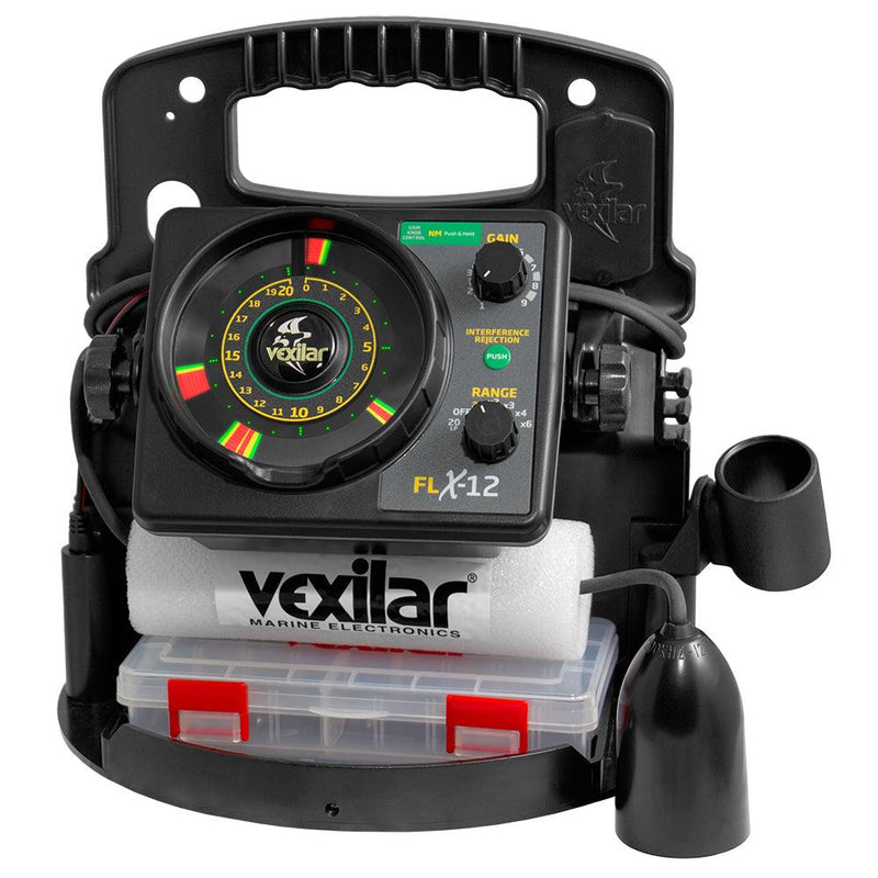 Vexilar FLX-12 Pro Pack II w/12 Ice Ducer [IPX1212] - Wholesaler Elite LLC