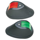 Perko Vertical Mount Side Lights - 12V - Black [0254B00DP1] - Wholesaler Elite LLC