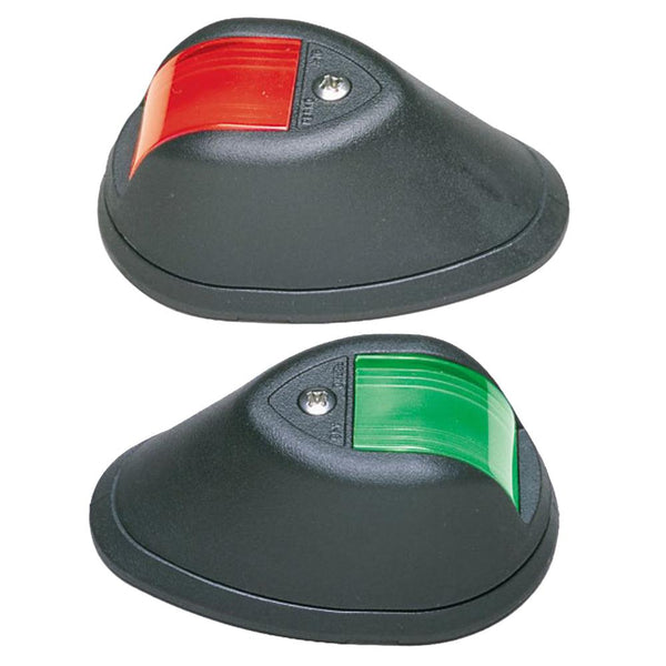 Perko Vertical Mount Side Lights - 12V - Black [0254B00DP1] - Wholesaler Elite LLC