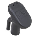 Perko Combination Vented Gas Fill/Tank f/1-1/2" Hose - 35 Angled Neck [1318DPGBLK] - Wholesaler Elite LLC