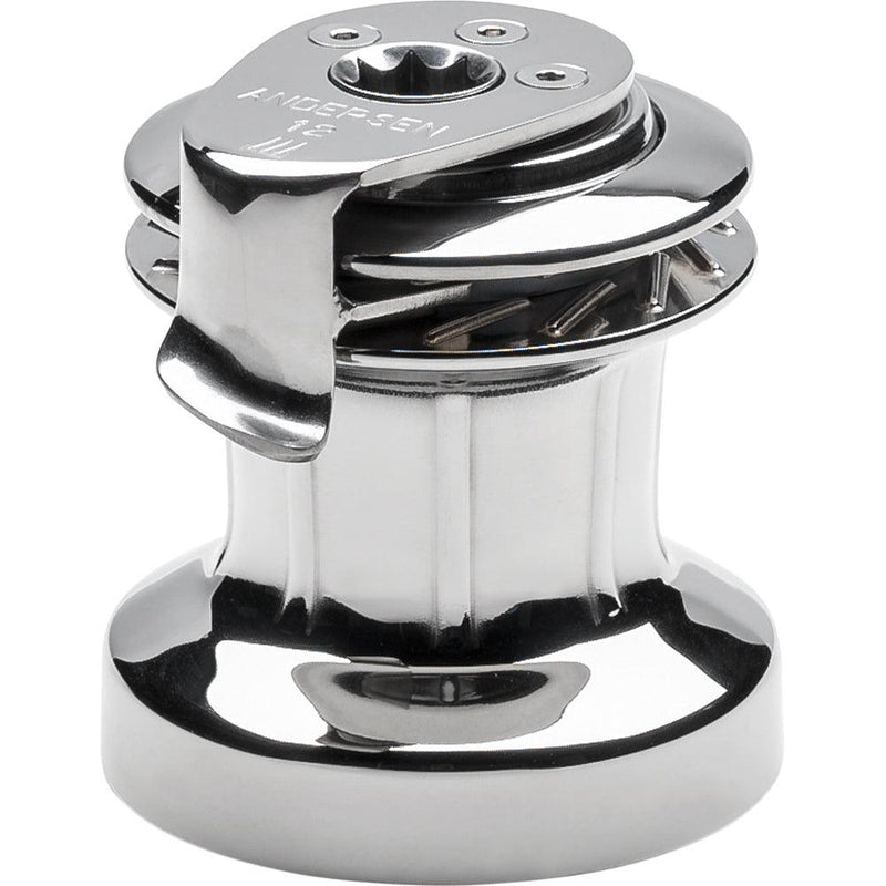 ANDERSEN 12 ST FS Self-Tailing Manual Single Speed Winch - Full Stainless [RA2012010000] - Wholesaler Elite LLC