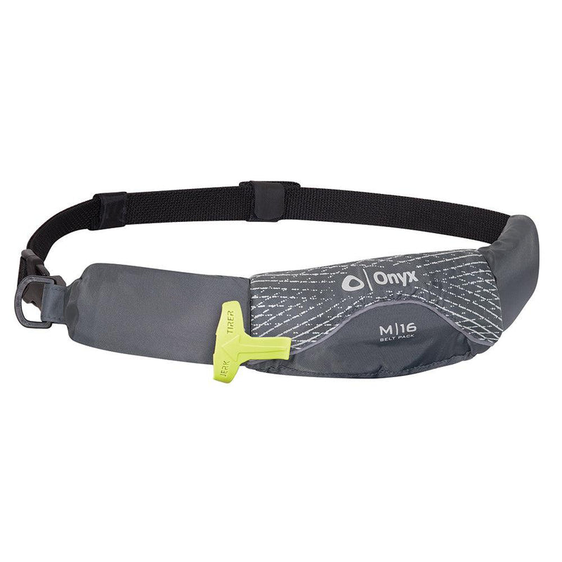 Onyx M-16 Manual Inflatable Belt Pack (PFD) - Grey [130900-701-004-19] - Wholesaler Elite LLC