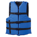 Onyx Nylon General Purpose Life Jacket - Adult Oversize - Blue [103000-500-005-12] - Wholesaler Elite LLC