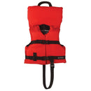 Onyx Nylon General Purpose Life Jacket - Infant/Child Under 50lbs - Red [103000-100-000-12] - Wholesaler Elite LLC