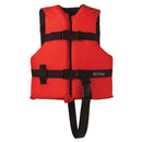Onyx Nylon General Purpose Life Jacket - Child 30-50lbs - Red [103000-100-001-12] - Wholesaler Elite LLC