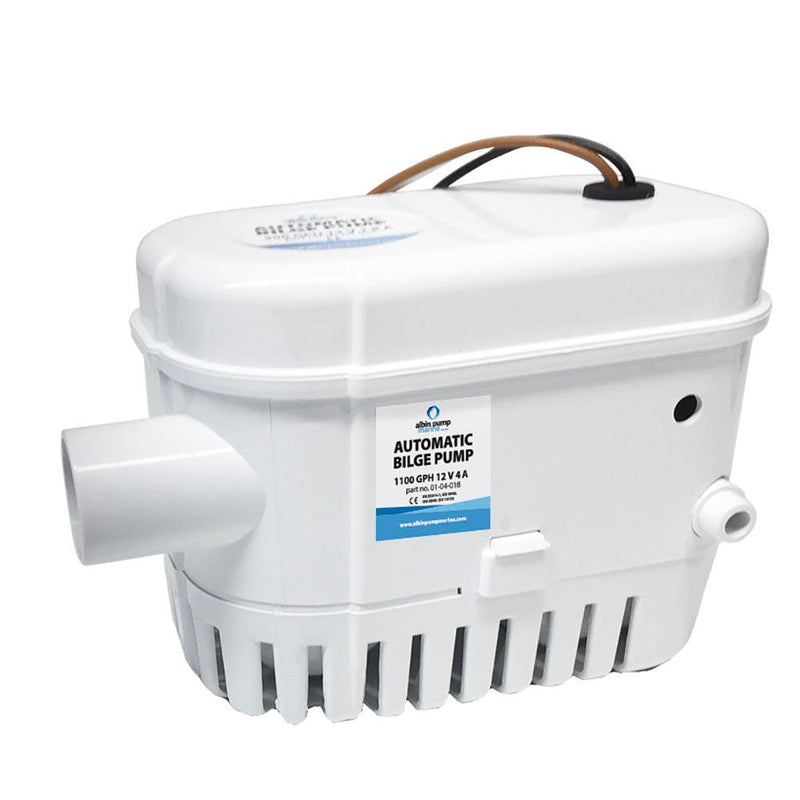 Albin Group Automatic Bilge Pump 1100 GPH - 12V [01-04-018] - Wholesaler Elite LLC