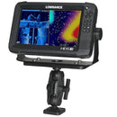 Scotty 163 1.5" Ball Mount w/Fishfinder Universal Mounting Plate [0163] - Wholesaler Elite LLC