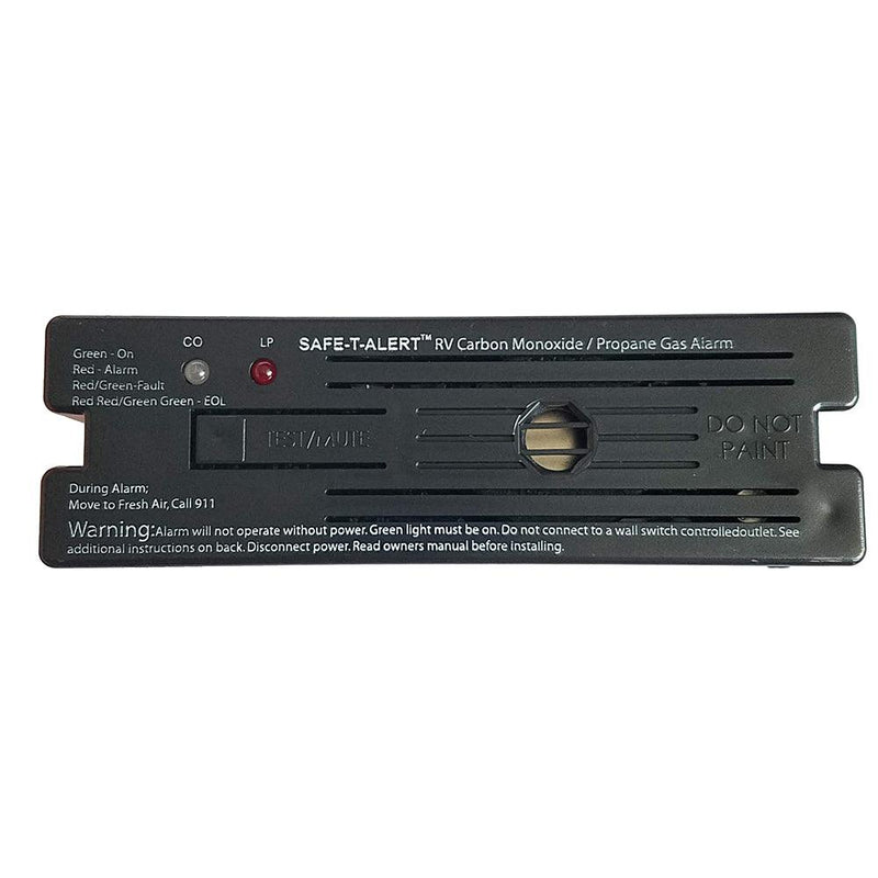 Safe-T-Alert Combo Carbon Monoxide Propane Alarm Surface Mount - Black [35-741-BL] - Wholesaler Elite LLC