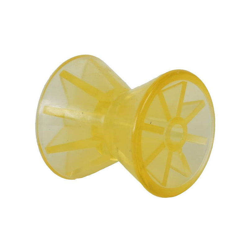 C.E. Smith Bow Roller - Yellow PVC - 4" x 1/2" ID [29543] - Wholesaler Elite LLC