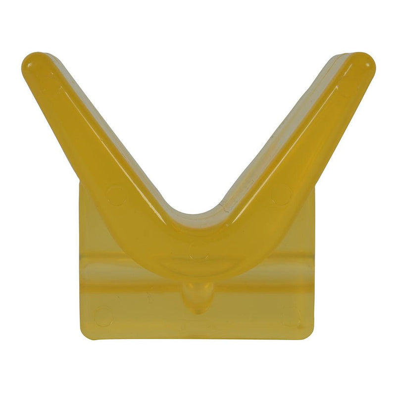 C.E. Smith Y-Stop 3" x 3" - 1/2" ID Yellow PVC [29554] - Wholesaler Elite LLC