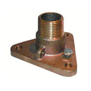 GROCO 3/4" Bronze NPS to NPT Flange Adapter [IBVF-750] - Wholesaler Elite LLC