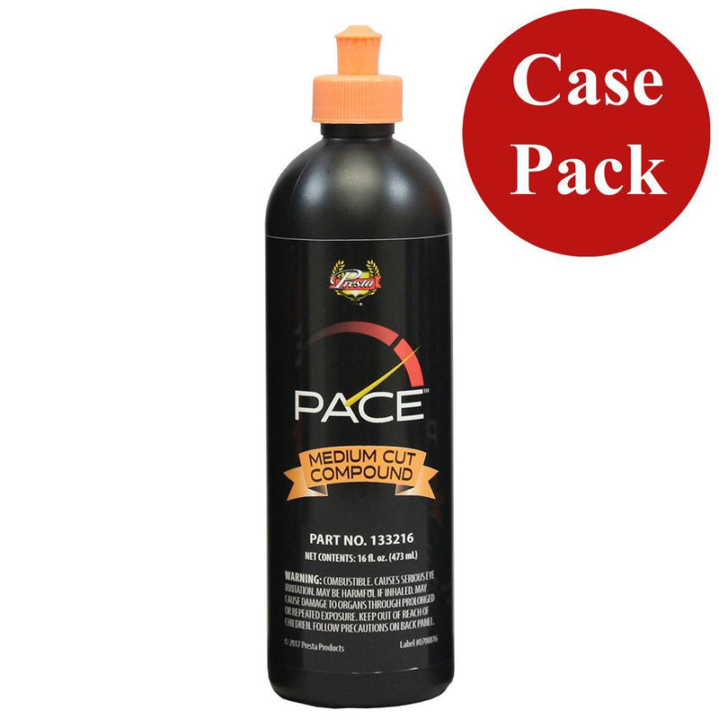 Presta PACE Medium Cut Compound - 16oz - *Case of 6* [133216CASE] - Wholesaler Elite LLC