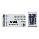 HEISE sound activated RGB controller with IR remote