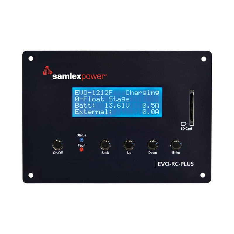 Samlex Programmable Remote Control f/Evolution F Series Inverter/Charger - Optional [EVO-RC-PLUS] - Wholesaler Elite LLC