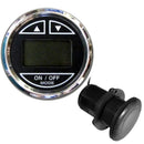Faria Chesapeake Black 2" Depth Sounder w/Thru-Hull Transducer [13795] - Wholesaler Elite LLC