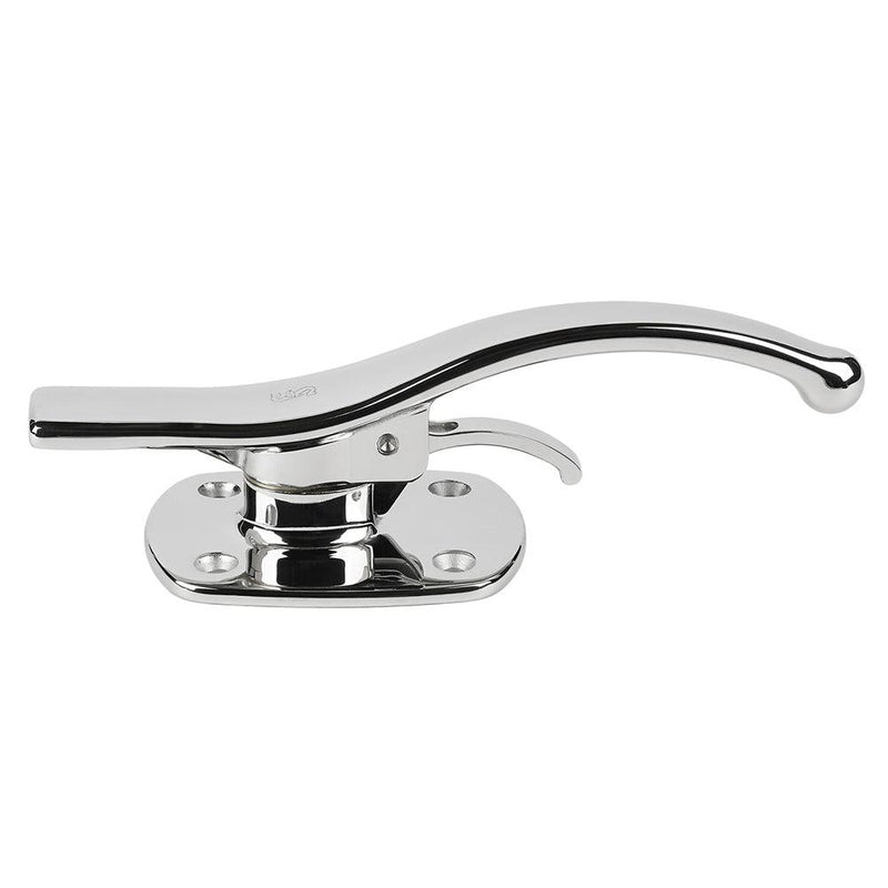 Schaefer Transom Door Latch Handle - Catch Plate Included [TDH-900] - Wholesaler Elite LLC
