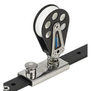 Schaefer Spring Loaded/Lined Slide/Aluminum f/1" T-Track [504-82] - Wholesaler Elite LLC
