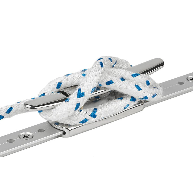 Schaefer Mid-Rail Chock/Cleat Stainless Steel - 1-1/4" [70-75] - Wholesaler Elite LLC