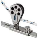 Schaefer Spring Loaded/Lined Slide/Stainless Steel f/1-1/4" T-Track [705-92] - Wholesaler Elite LLC