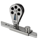 Schaefer Spring Loaded/Lined Slide/Stainless Steel f/1-1/4" T-Track [705-92] - Wholesaler Elite LLC