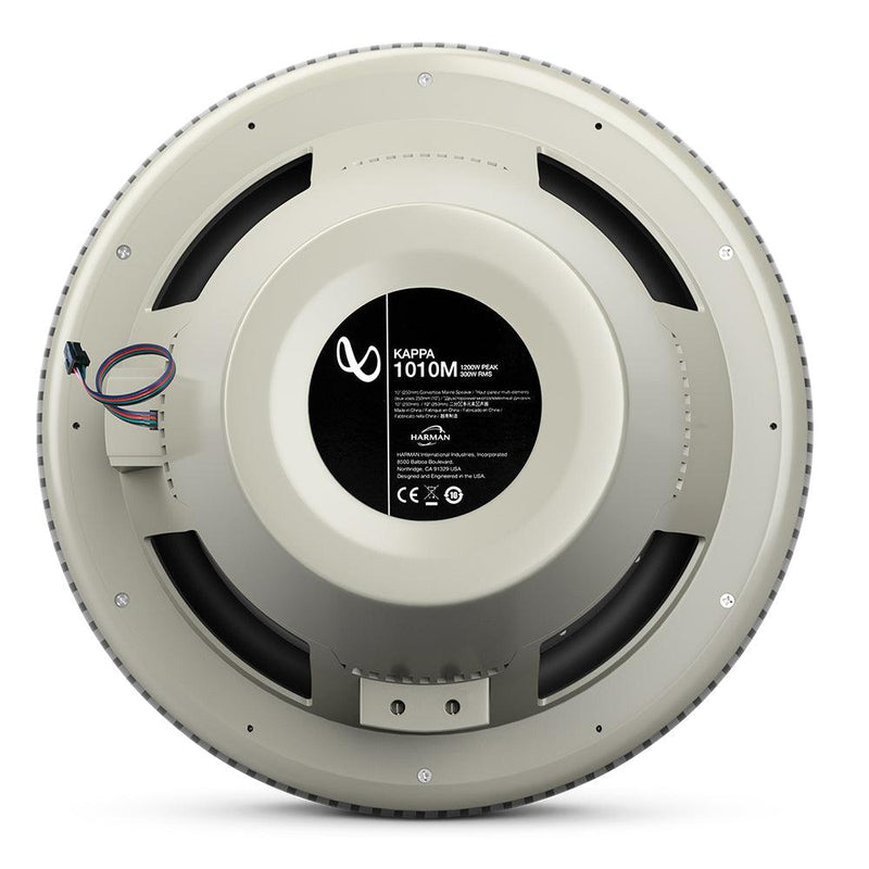 Infinity 10" Marine RGB Kappa Series Speakers - White [KAPPA1010M] - Wholesaler Elite LLC