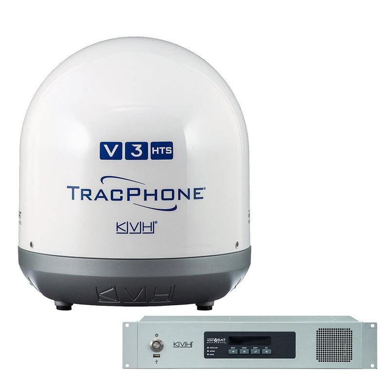 KVH TracPhone V3-HTS Ku-Band 14.5" mini-VSAT [01-0418-11] - Wholesaler Elite LLC