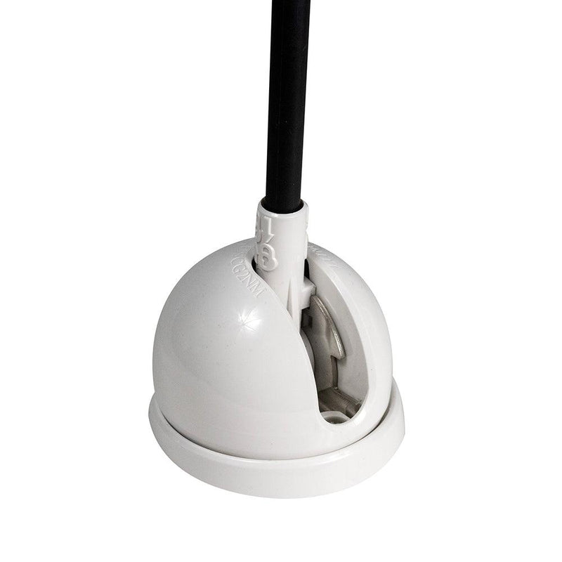 Lumitec Contour Anchor Light - 12" - Black Shaft White Base [101585] - Wholesaler Elite LLC