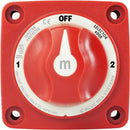 Blue Sea 6008 M-Series Battery Switch 3 Position - Red [6008] - Wholesaler Elite LLC