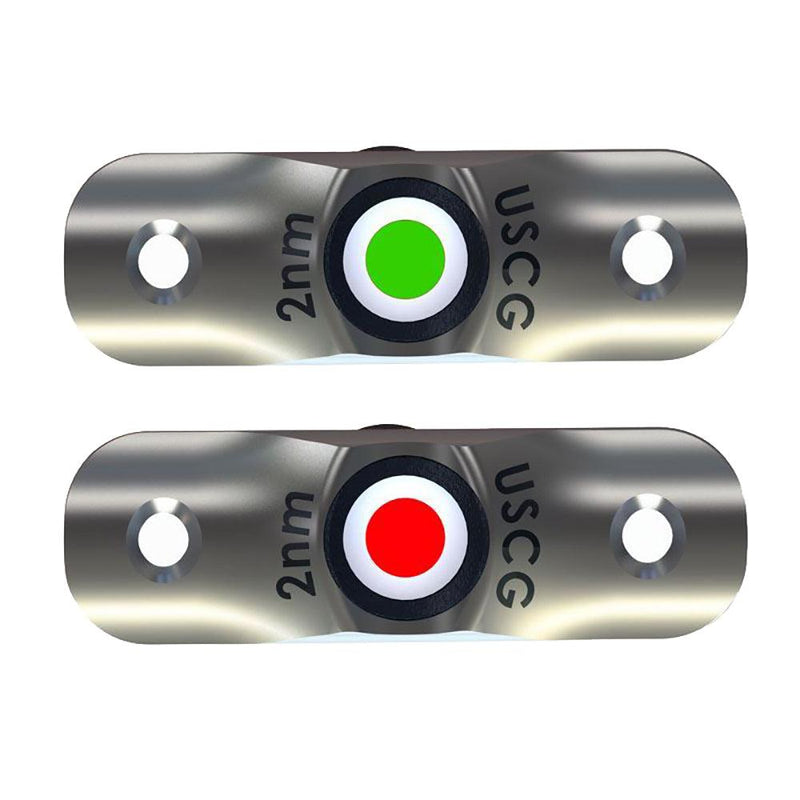 TACO Rub Rail Mounted LED Navigation Light Set - 2-1/2" [F38-6800D] - Wholesaler Elite LLC