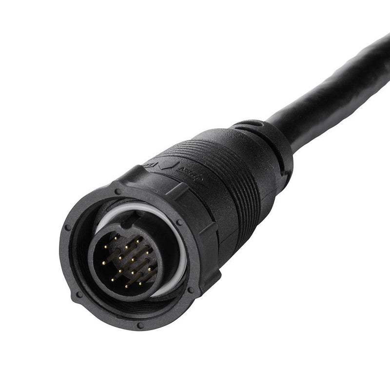 Humminbird XM-14-HW-MSI-T MEGA SI+/DI+ Dual Spectrum CHIRP TM Transducer w/Temp f/SOLIX [710292-1] - Wholesaler Elite LLC