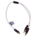 Fusion Performance RCA Cable Splitter - 1 Female to 2 Male - .9 [010-12621-00] - Wholesaler Elite LLC
