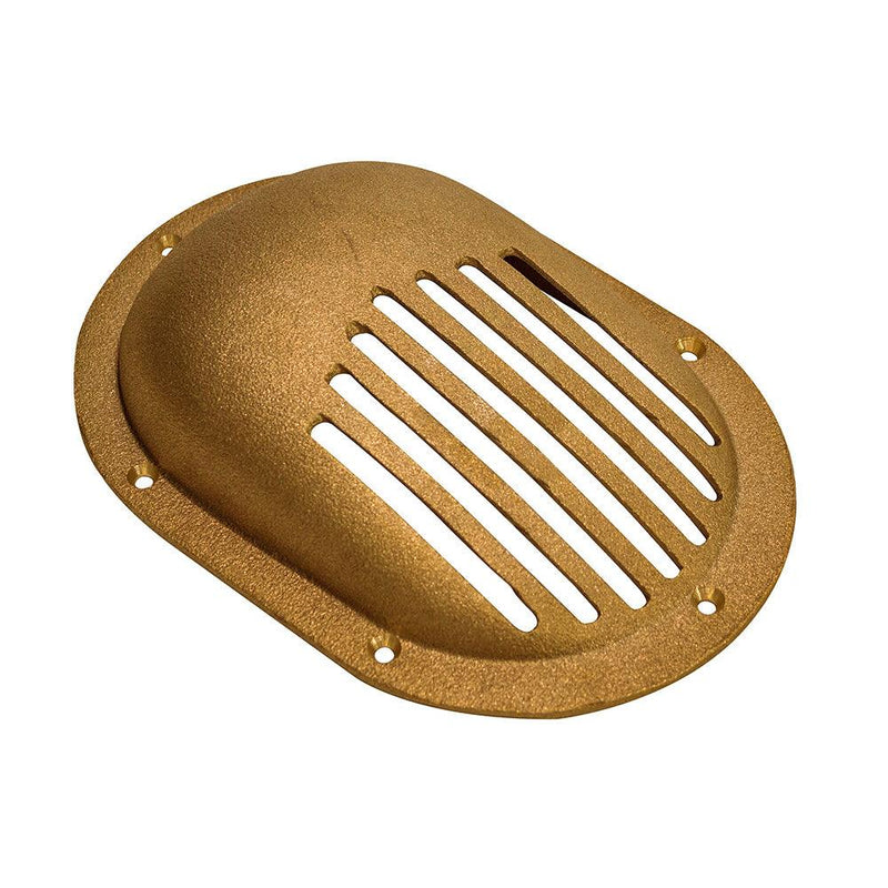 GROCO Bronze Clam Shell Style Hull Strainer w/Mount Ring f/Up To 2-1/2" Thru Hull [SC-2500] - Wholesaler Elite LLC