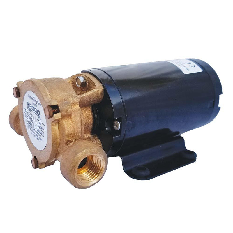 GROCO Heavy Duty Positive Displacement Vane Pump - 12V [SPO-60-N 12V] - Wholesaler Elite LLC