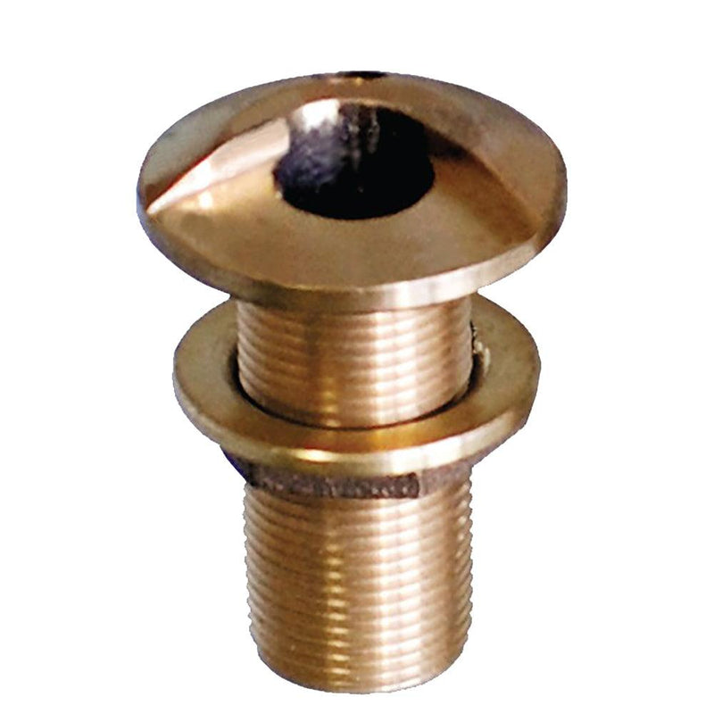 GROCO 1-1/2" Bronze High Speed Thru-Hull Fitting w/Nut [HSTH-1500-W] - Wholesaler Elite LLC