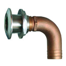 GROCO 1-1/2" 90 Degree Hose Thru-Hull Fitting [HTHC-1500-S] - Wholesaler Elite LLC