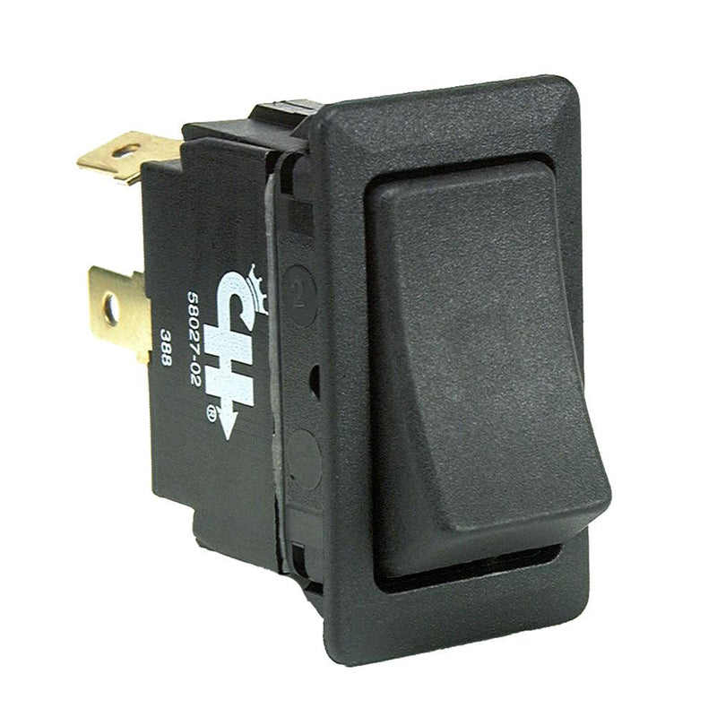 Cole Hersee Sealed Rocker Switch Non-Illuminated SPST (On)-Off 2 Blade [58027-02-BP] - Wholesaler Elite LLC