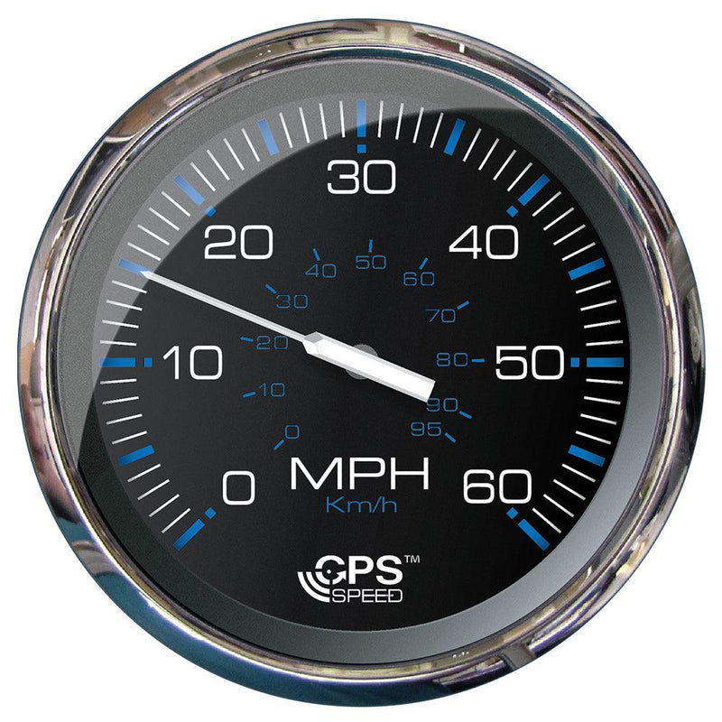 Faria Chesapeake Black 5" Studded Speedometer - 60 MPH (GPS) [33761] - Wholesaler Elite LLC