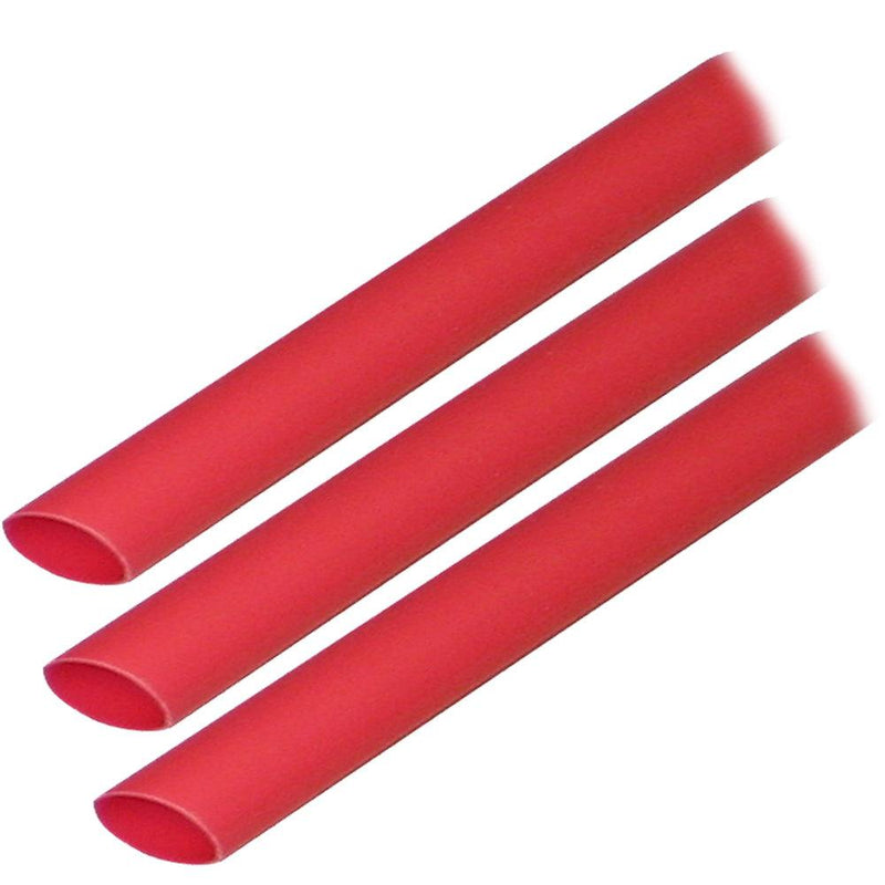 Ancor Heat Shrink Tubing 3/16" x 3" - Red - 3 Pieces [302603] - Wholesaler Elite LLC