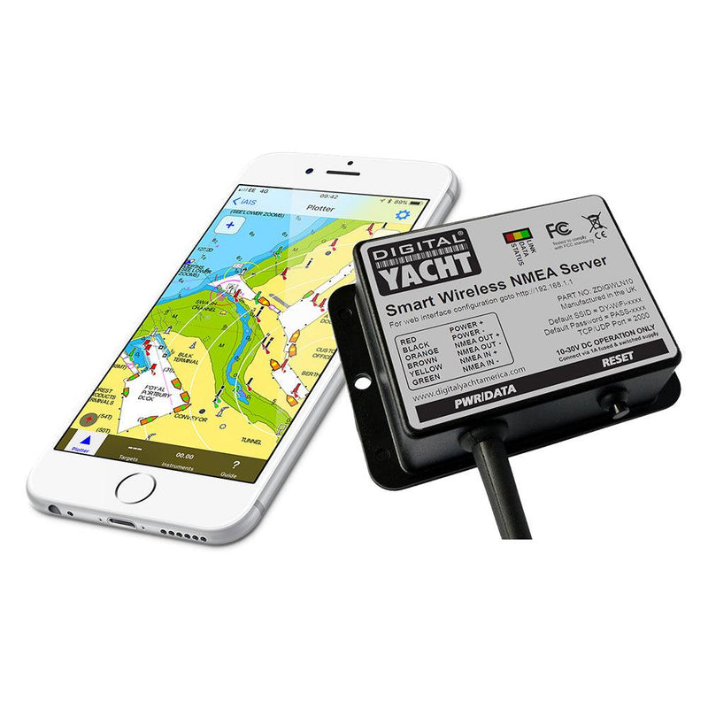 Digital Yacht WLN10 Smart NMEA to WiFi Converter - 4800 Baud [ZDIGWLN10SM] - Wholesaler Elite LLC