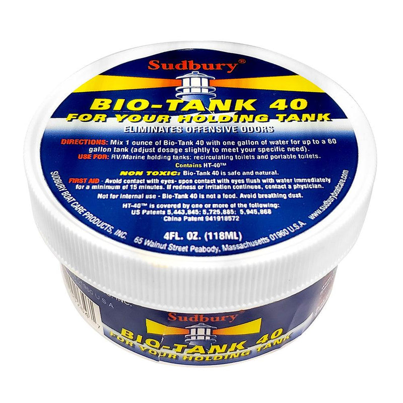 Sudbury Bio-Tank 40 Holding Tank Treatment - 4oz [926] - Wholesaler Elite LLC