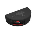 Lopolight Series 301-002 - Port Sidelight - 2NM - Vertical Mount - Red - Black Housing [301-002-B] - Wholesaler Elite LLC