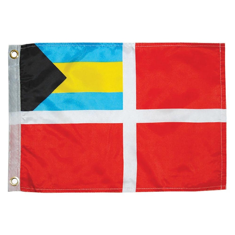 Taylor Made Bahamas Courtesy Flag 12" x 18" [2018] - Wholesaler Elite LLC