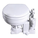 Raritan PH PowerFlush Electric/Manual Toilet - Marine Size - 12v - White [P101E12] - Wholesaler Elite LLC